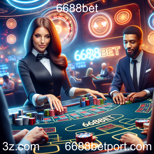 A Experiência Imersiva do Cassino Ao Vivo no 6688bet